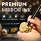 3Pcs Liquid Chrome Paint Markers, Oil-based Permanent Chrome Maker, Gloss Mirror Marker Repairing, Reflective Metallic Pen Markers for Touch Up Model Painting DIY Art Projects, Silver